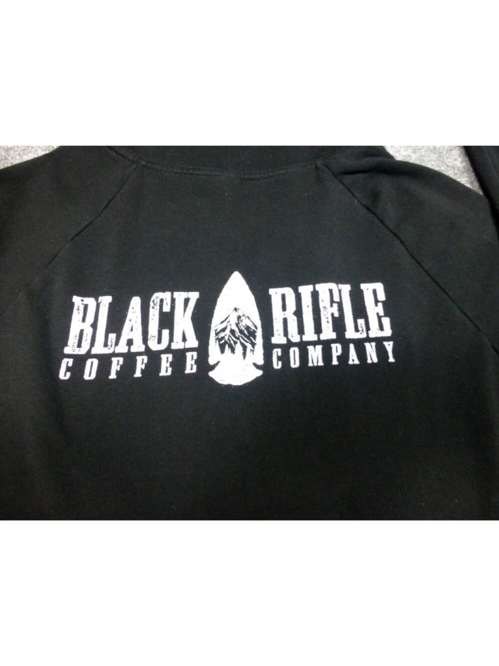 Black Rifle Coffee Co. Hoodie X-Large Black Pullover Independent Trading Co. - Picture 10 of 11